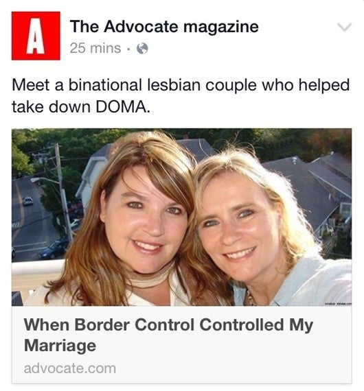 Laurie and Caroline Hart - Fight For Marriage Equality