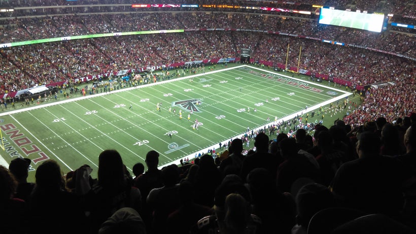 Photo from the NFC Championship Game.