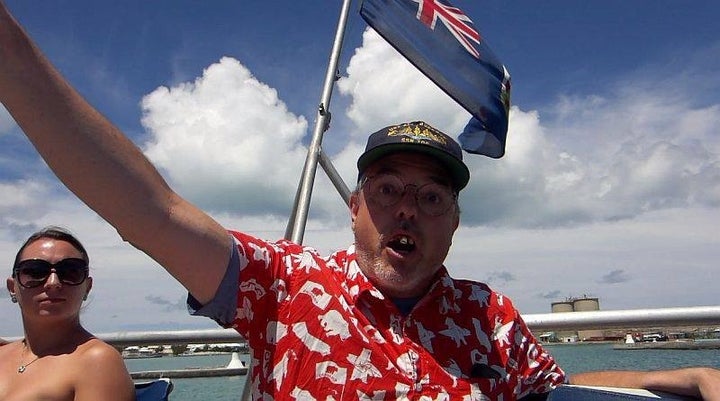 <p>Clem in Bermuda telling everyone the Earth is flat because on the cruise ship it was flat all the way there... </p>