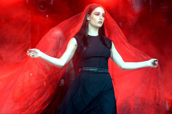 Banks performs during Lollapalooza 2017 at Grant Park on Aug. 5, 2017, in Chicago, Illinois.