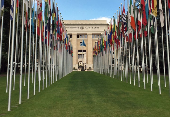 UN Palais des Nations in Geneva 