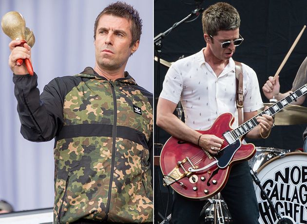 Liam and Noel Gallagher