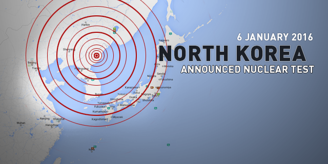 North Korea has conducted five nuclear weapons test explosions since 2006. 