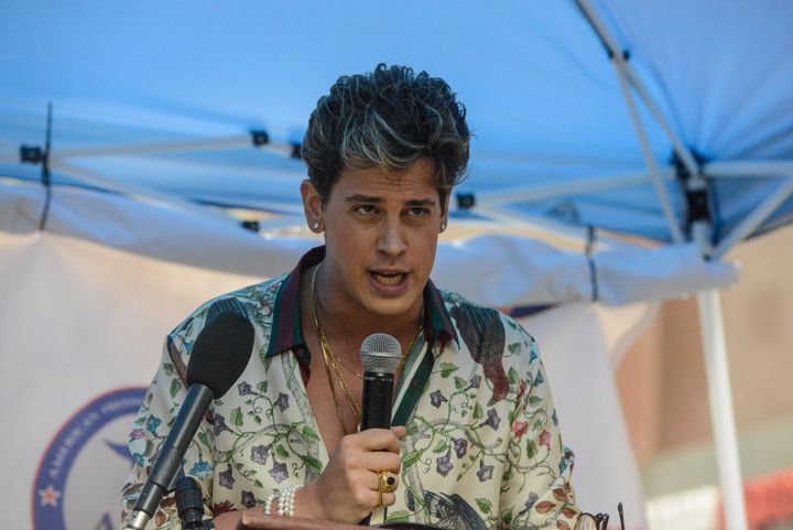 The ACLU will argue on behalf of Milo Yiannopoulos' right to free speech after the Washington Metropolitan Area Transit Authority removed the conservative author's book ads from subway trains and buses.