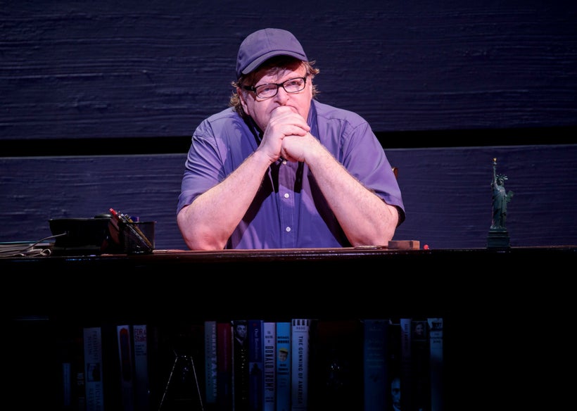 Michael Moore in <em>The Terms of My Surrender</em>