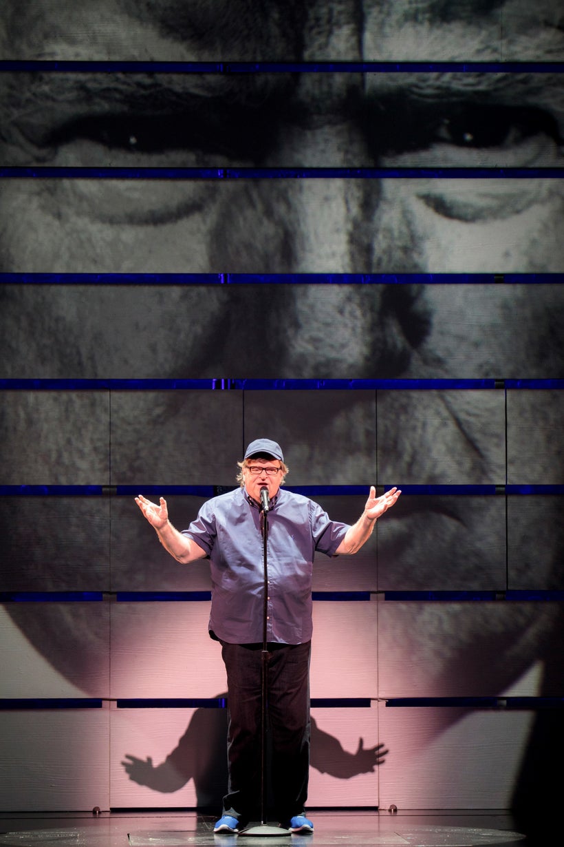 Michael Moore in <em>The Terms of My Surrender</em>