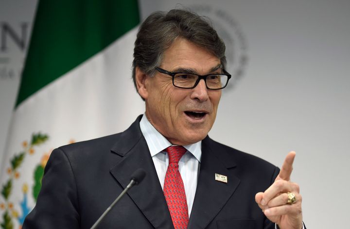 Energy Secretary Rick Perry said in June that he doesn't believe carbon dioxide is the main driver of climate change.