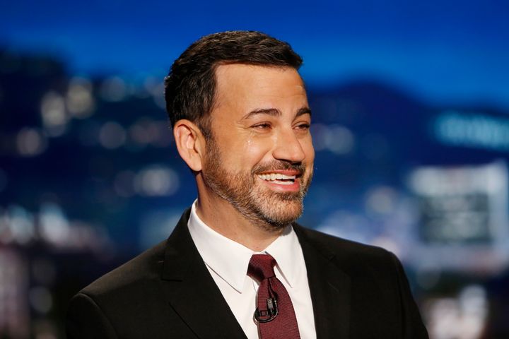 Jimmy Kimmel on the May 1, 2017, taping of