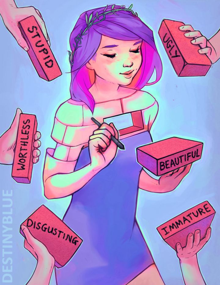 Artist Channels How Depression Feels Into Beautiful