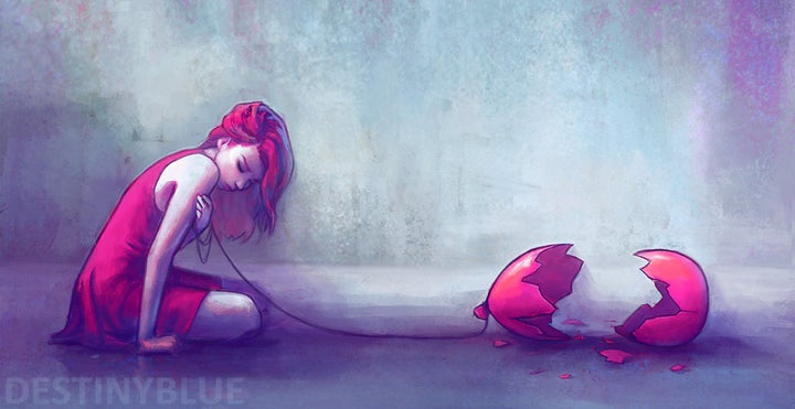 Artist Channels How Depression Feels Into Beautiful Drawings Huffpost Life