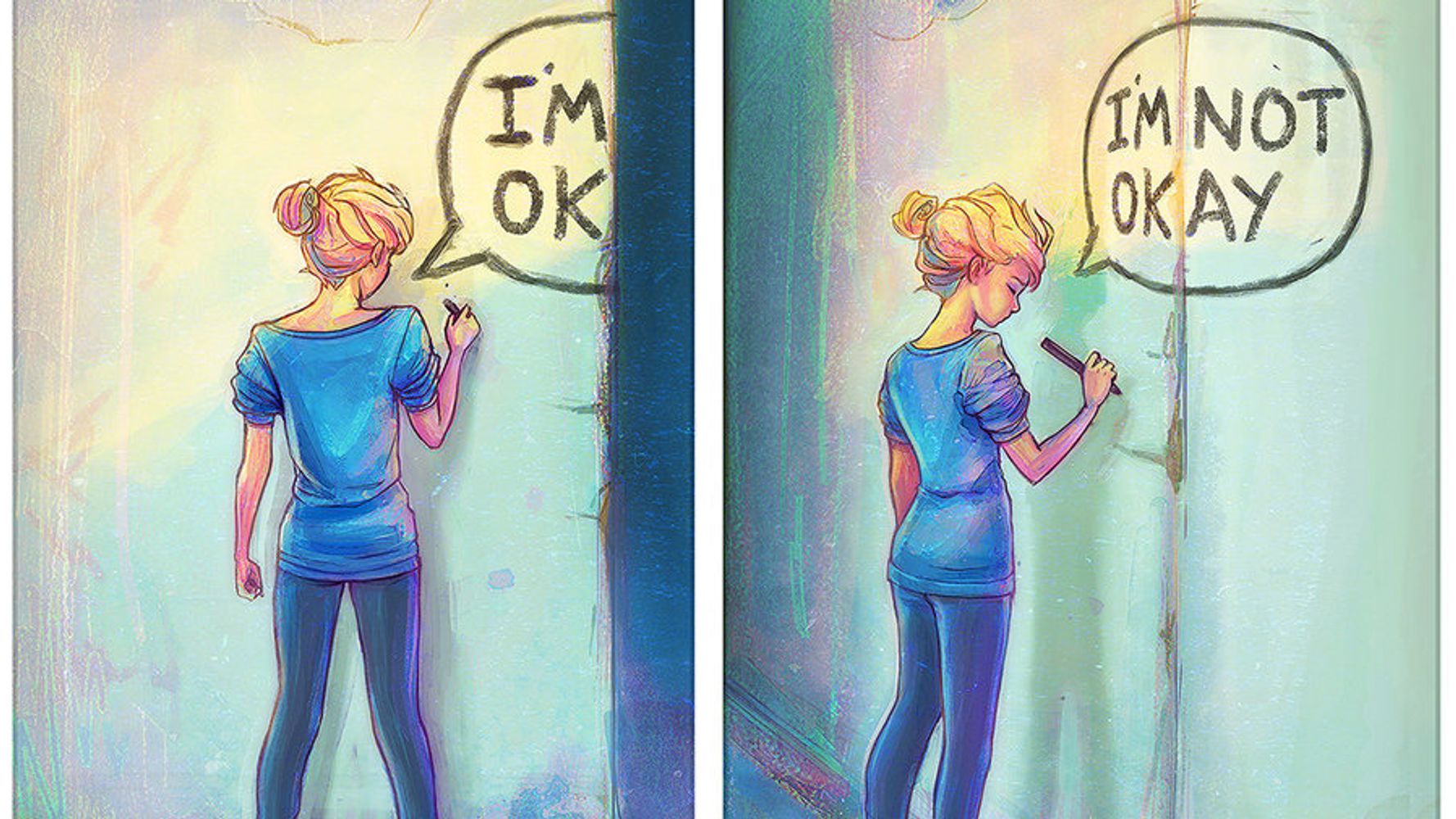 Artist Channels How Depression Feels Into Beautiful Drawings Huffpost Life