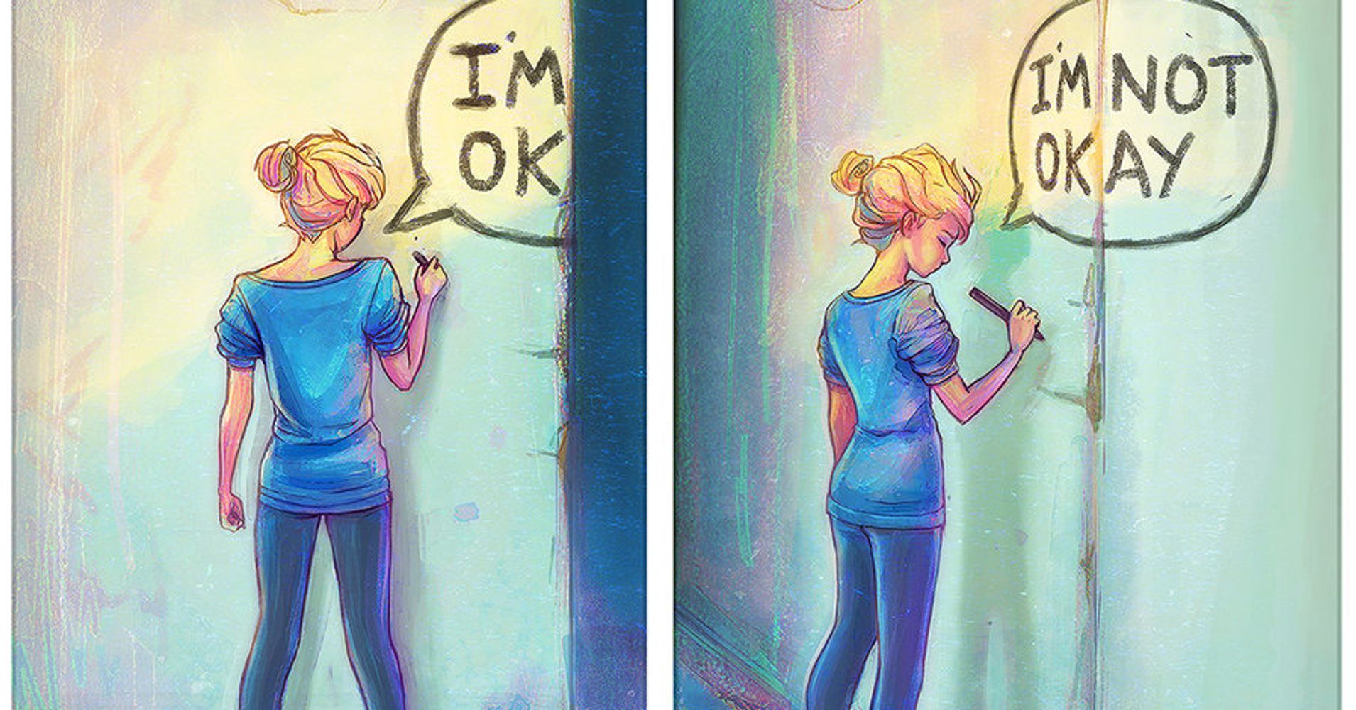 Artist Channels How Depression Feels Into Beautiful Drawings | HuffPost