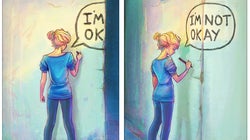 Una artista capta en estas ilustraciones el tormento de la