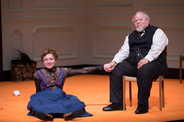 Julie White and Stephen McKinley Henderson in “A Doll’s House, Part 2”