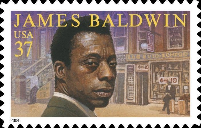 The country that pushed Baldwin into exile issued a stamp with his image only well after his death. See Adrienne Rich’s moving essay on Baldwin and the stamp.