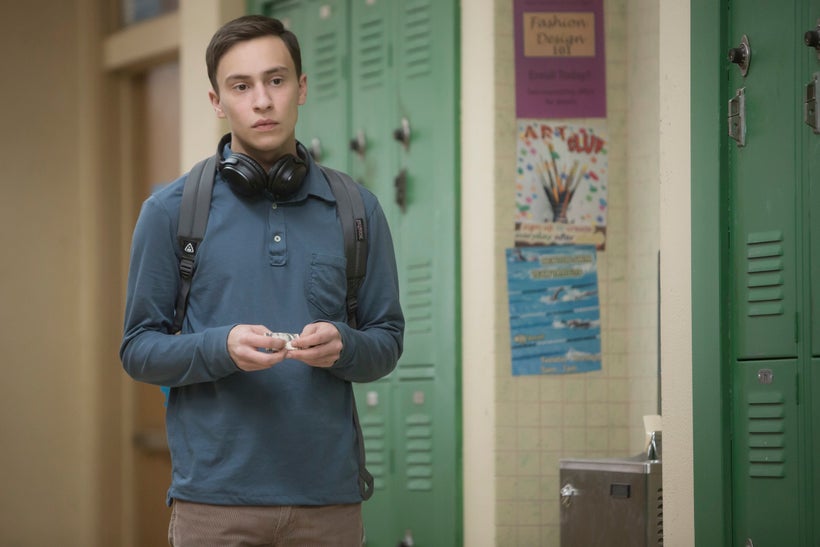 Keir Gilchrist as Sam.