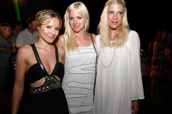 Kristen Bell, Anna Faris and Tori Spelling at the Maui Film Festival in 2009.