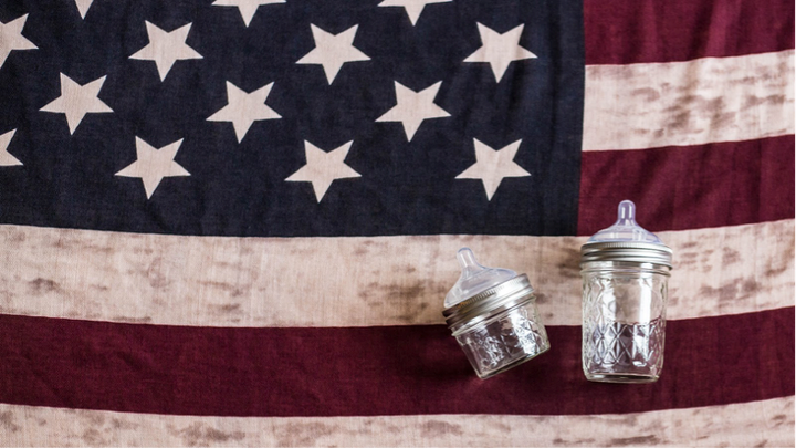 Both the Toddler Tumbler and The Original Mason Bottle are 100% Made in the USA. 