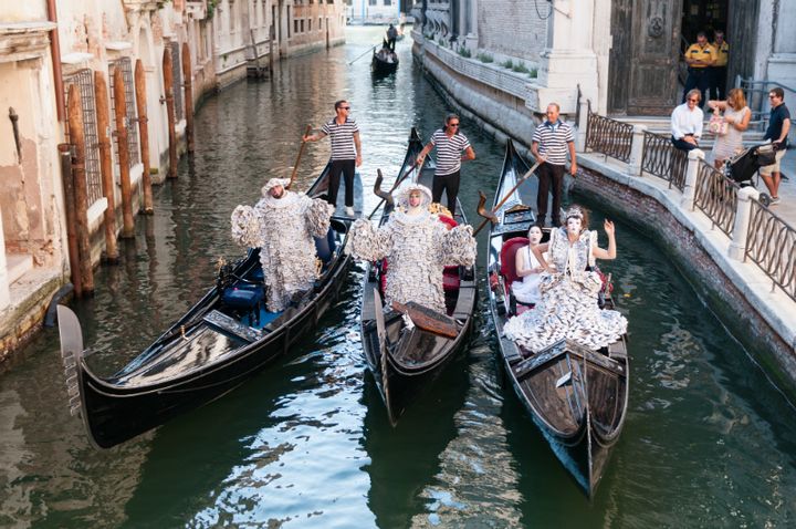 Sylva Dean and Me, Venice Canals, July 2017
