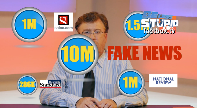 One anonymous conservative media outlet influences 10 million plus voters on Facebook.
