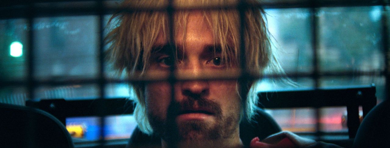 Robert Pattinson stars in a scene from "Good Time."