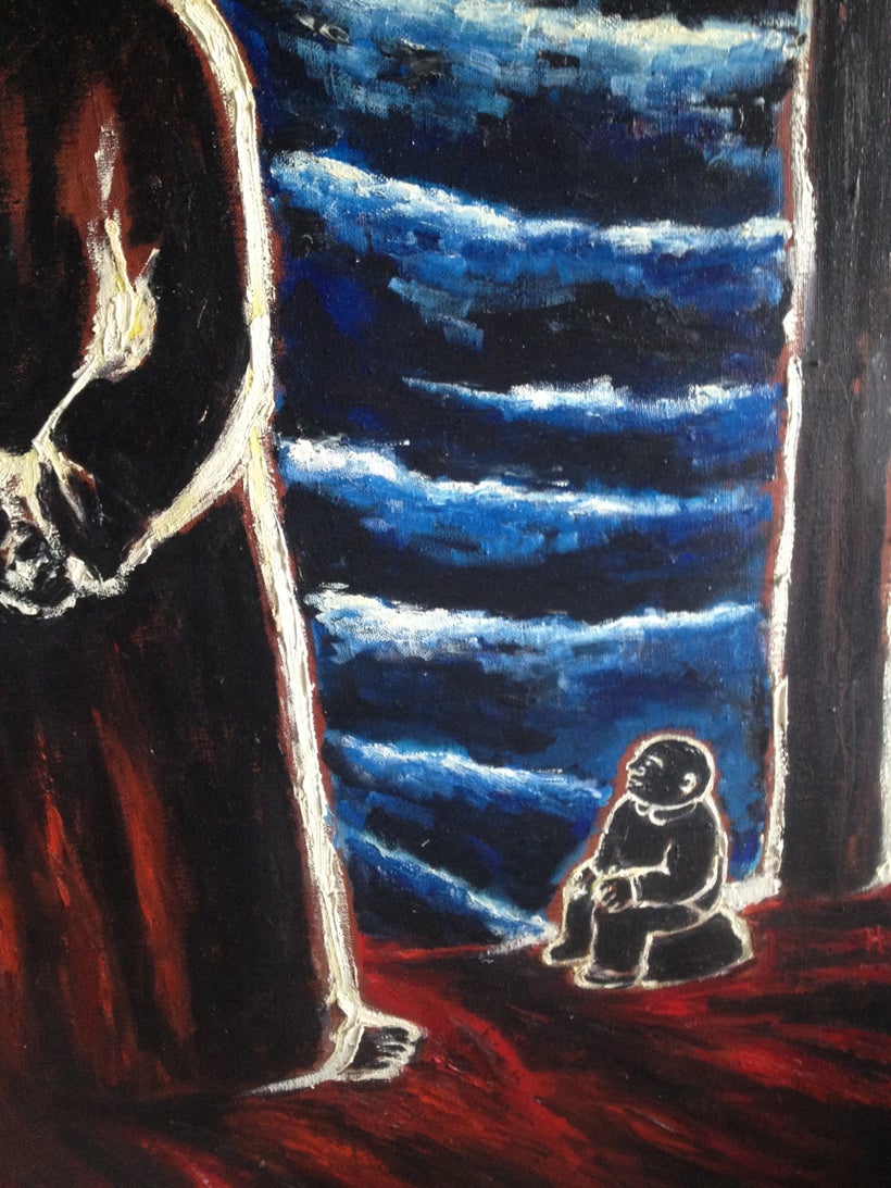 Zarathustra and Dwarf (detail).