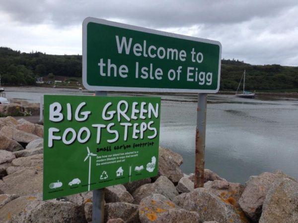 The Isle of Eigg has implemented innovate renewable energy projects