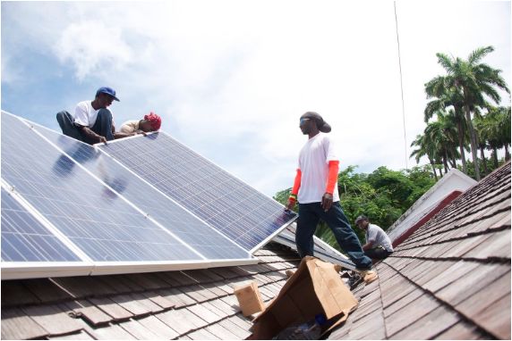 Saint Lucia’s Governor-General becomes one of the first world leaders to go solar