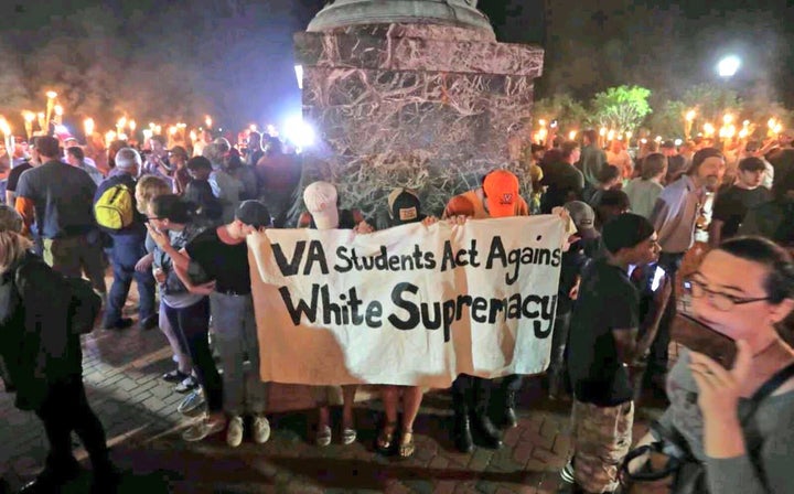 In Charlottesville, a heroic group of students, surrounded by torch-bearing neo-Nazis, stand bravely against white nationalism and the alt-right. Meanwhile, over 120 student body presidents from across the nation are expressing their solidarity with them.