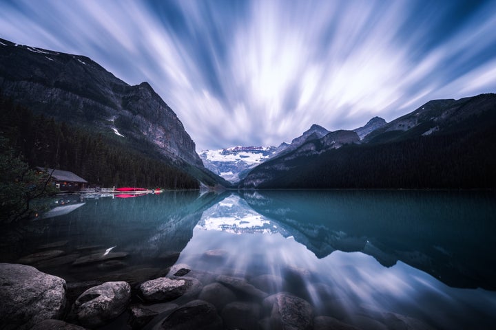 <p>Lake Louise at Dawn. Long exposure. </p>