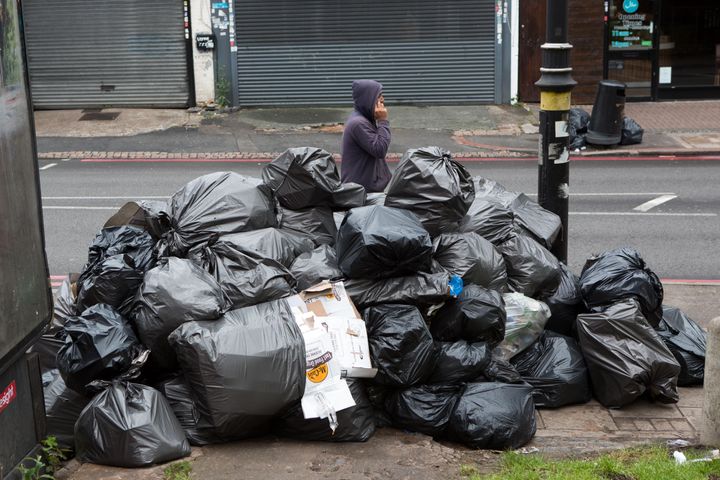 The sixth week of disruption from the bin strike as residents continue to live alongside piles of trash 
