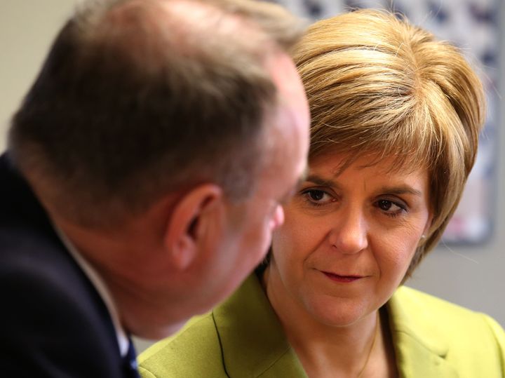 First Minister Nicola Sturgeon is probably not amused