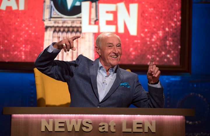Len's new show includes a round called 'News at Len', which is obviously genius 