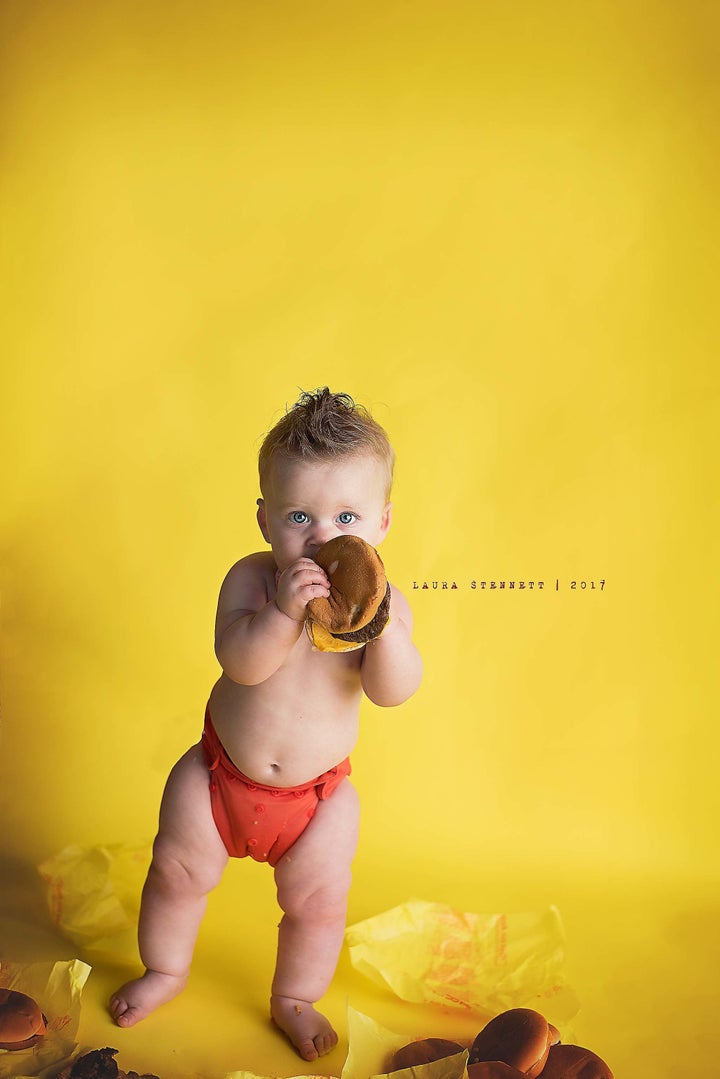 “Obviously nobody is going to feed an 8-month-old infant 20 cheeseburgers. Because, you know, common sense,” Ashc