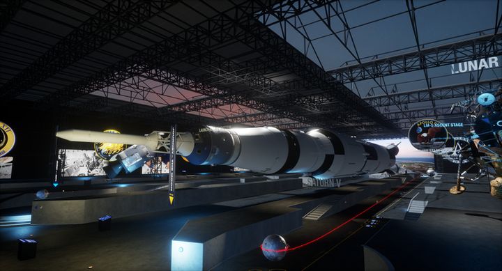 Apollo VR Museum created by LOOT Interactive using Linden Labs new Sansar VR platform.