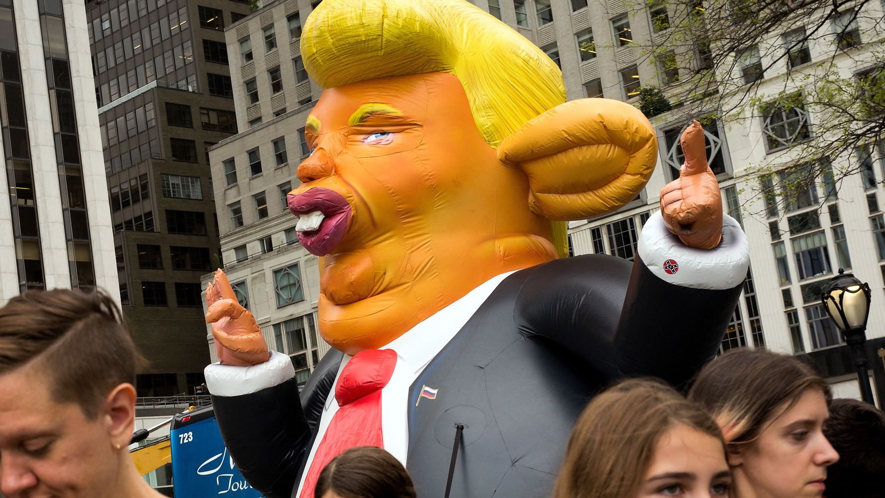 Now Trump Is Being Stalked By A Giant Freaky Rat | HuffPost Weird News