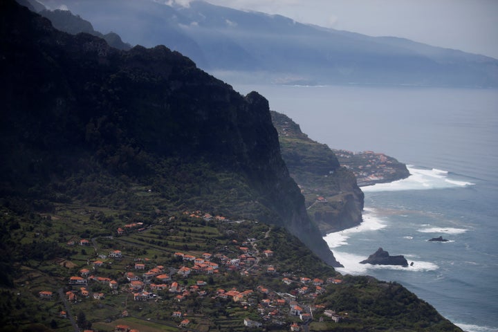 A general view shows the small village of Arco de Sao Jorge on Madeira's North coast, Portugal, March 30, 2017.