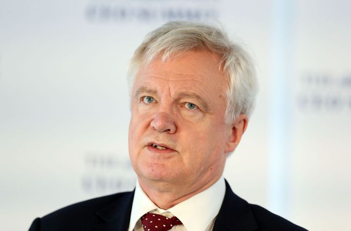 David Davis supports the UK entering into a temporary customs union with the EU after March 2019.
