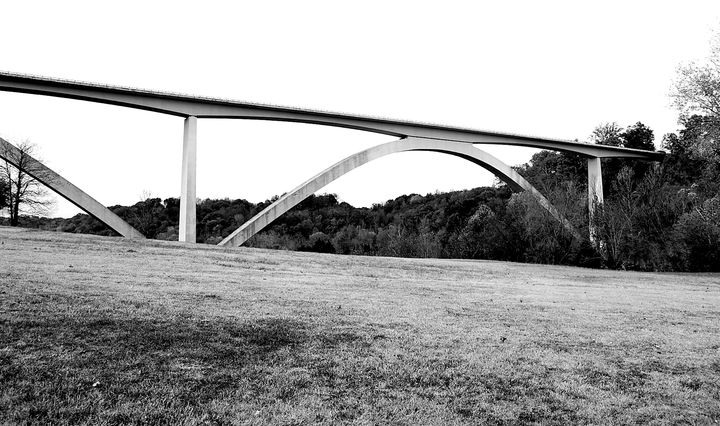 The Natchez Trace Parkway Bridge, near the parkway’s northern terminus