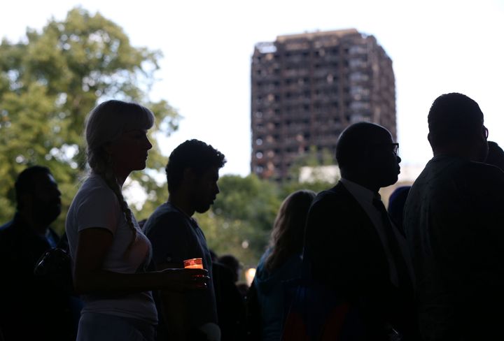 Grenfell Tower residents have said goodwill donations and emergency funds should have been award in a similar way to the Manchester bombing