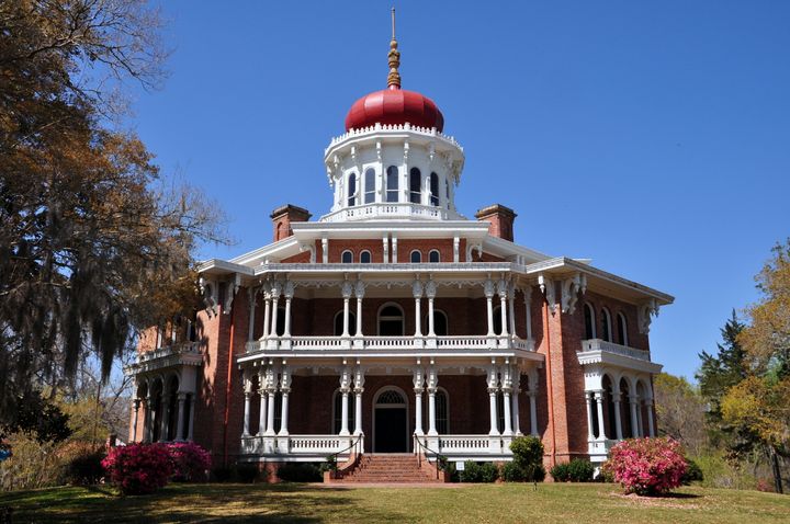Longwood Mansion, one of many symbols of the town’s historic wealth