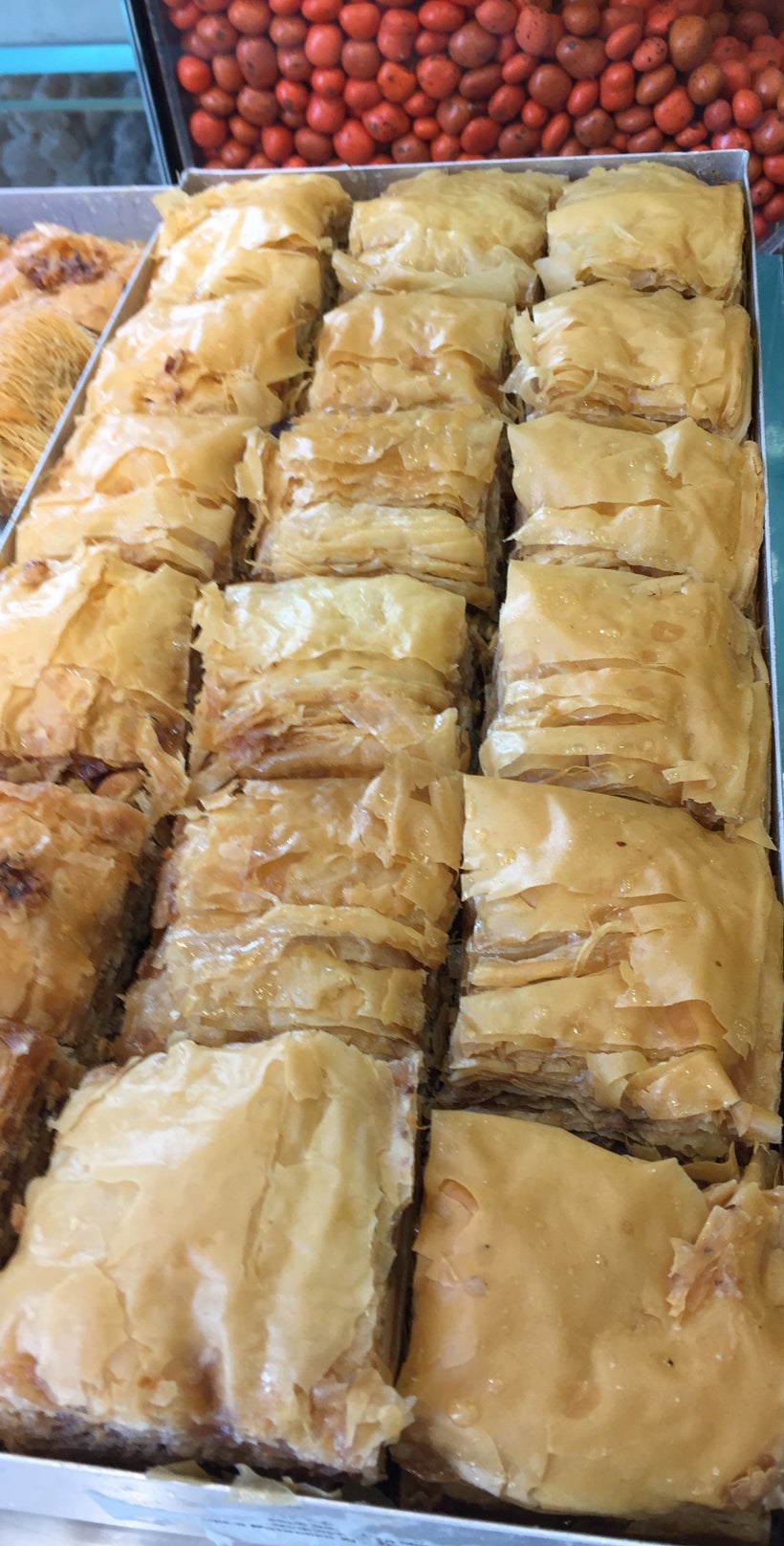 Baklava is one of my favorite Greek desserts.