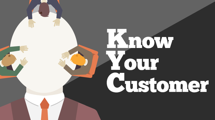 KYC is Know Your Customer, and a requirement in the fight against money laundering.