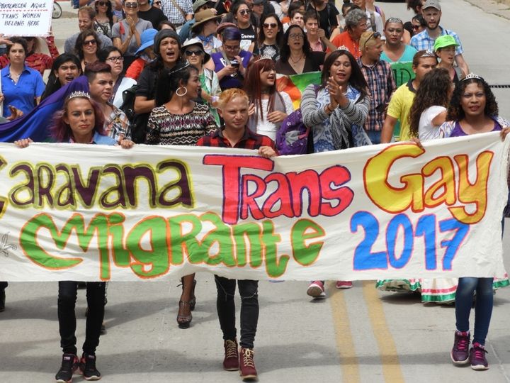 The LGBTQ Migrant Caravan, Nogales, Mexico August 10, 2017