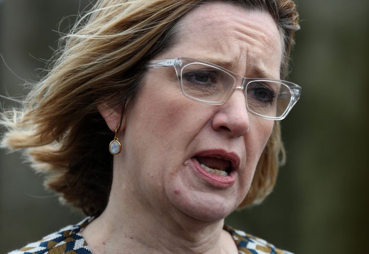 Home secretary Amber Rudd has a majority of just 300.