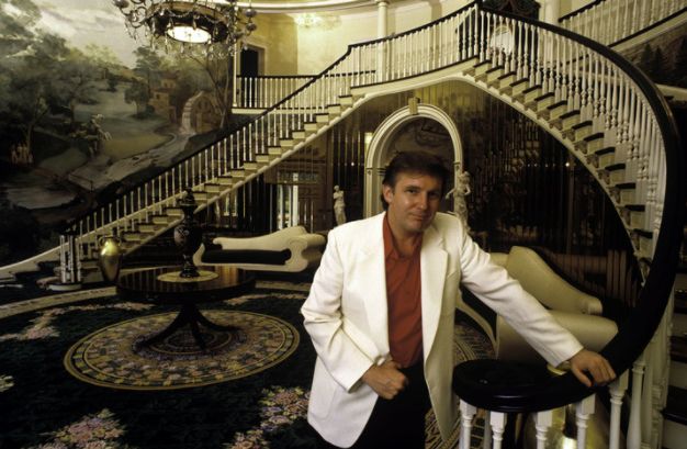 A photo of Trump taken during the 1980s 