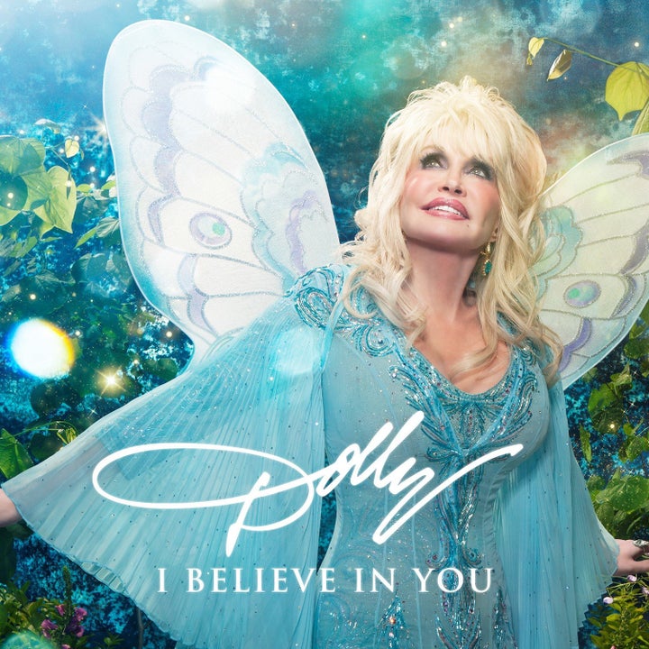 Parton revealed the cover of her upcoming children's album, entitled "I Believe In You."