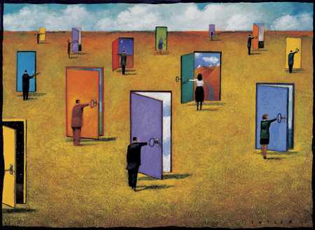 <p>One door closes and a new one opens </p>