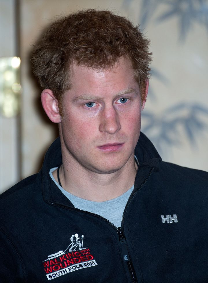 Naked pictures of Prince Harry appeared in the Sun