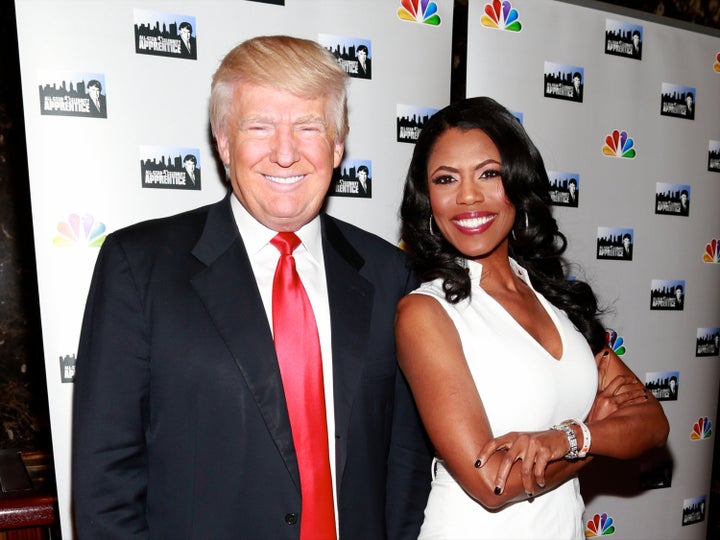 President Trump and Omarosa, BFFs. 